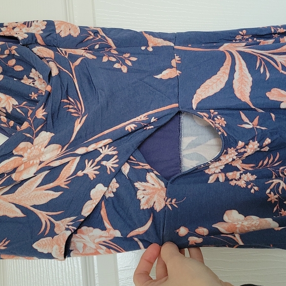 LOFT Floral Dress - Picture 3 of 4